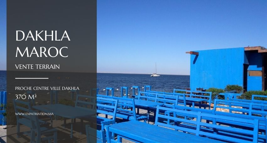 Vente terrain proche centre-ville Dakhla, Maroc