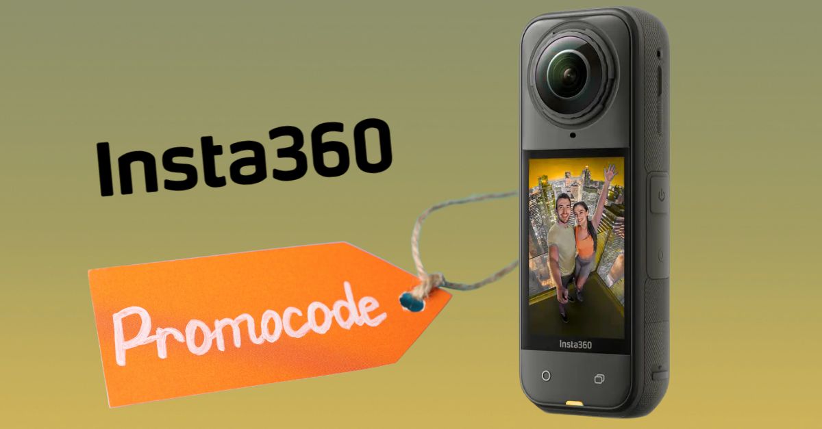 Code promotionnel Insta360 X5 - caméra 360 °